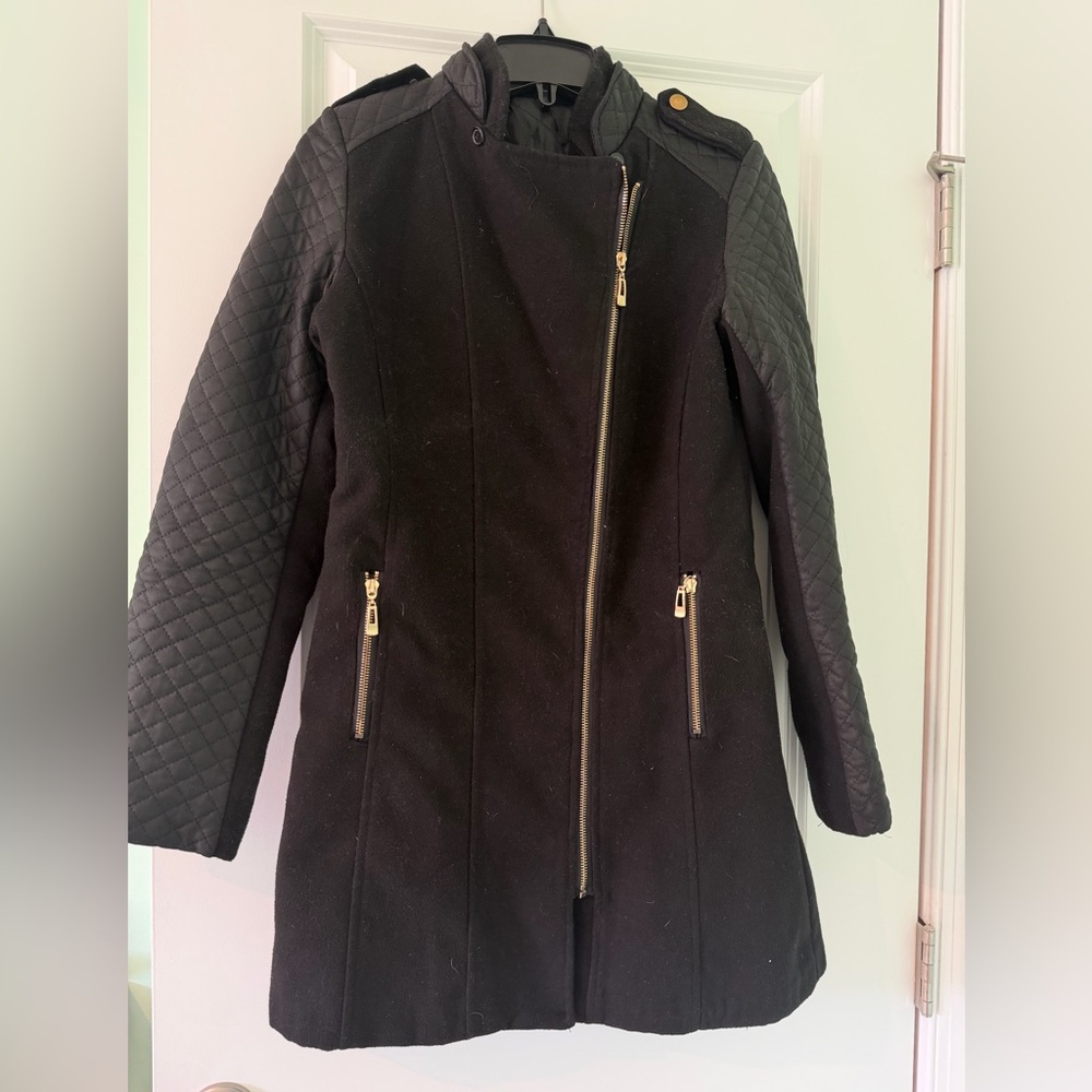 Black Quilted Women's Jacket